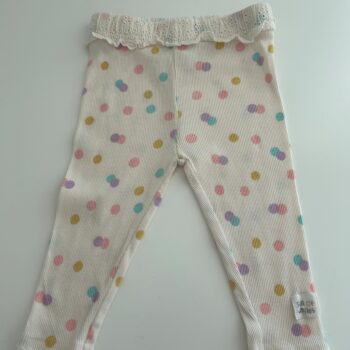 Spotty WOOLWORTHS 100% cotton pants 6-12mnths