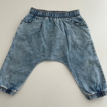 COTTON ON soft denim pants 3-6mnths