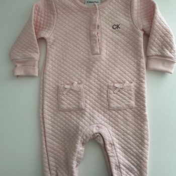 CALVIN KLEIN stunning quilted romper 3-6mnths