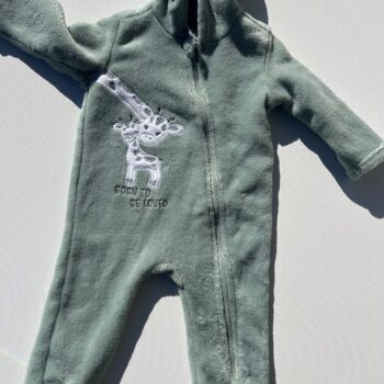 Fleece pram suit BRAND NEW 3-6mnths