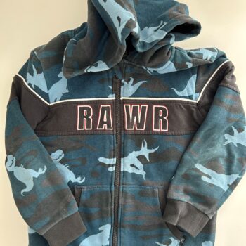 WOOLWORTHS sherpa fur lined hoodie 8-9yrs