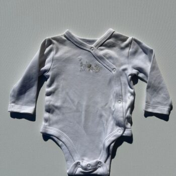 MAMAS AND PAPAS cotton embroidered romper 0-3mnths