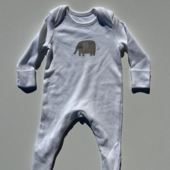 Eli cotton romper 0-3mnths