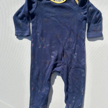 KEEDO 100% cotton romper AS NEW 3-6mnths