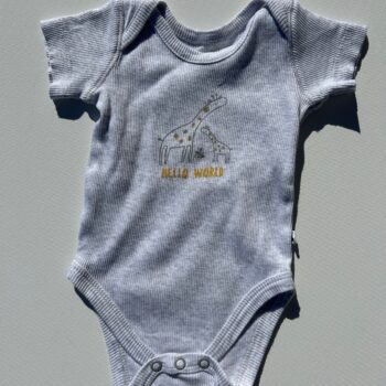 WOOLWORTHS cotton romper 0-3mnths