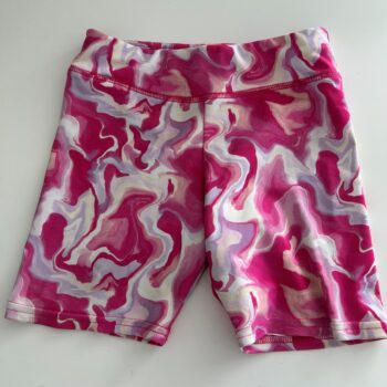 Spandex gym shorts 9-10yrs