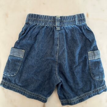 Soft denim 100% cotton shorts 0-3mnths