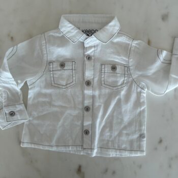 KEEDO 100% cotton super cool shirt 0-3mnths