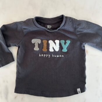 WOOLWORTHS embossed long sleeved top 3-6mnths