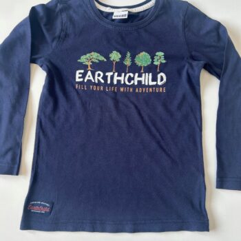 EARTHCHILD long sleeved cotton top 6-7yrs