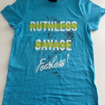NEW WAVE printed t-shirt 9-10yrs