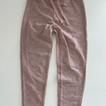 Glittery cotton track pants 7-8yrs