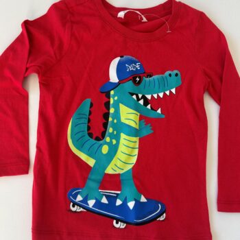 DUDE printed cotton top 2-3yrs