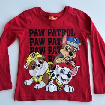 PAW PATROL long sleeved cotton t-shirts 6-7yrs
