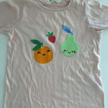 H&M fruit sequence top 8-9yrs