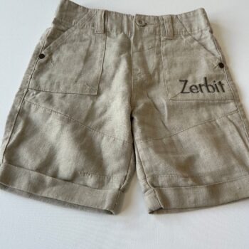 ZERBIT gorgeous linen shorts 3-4yrs