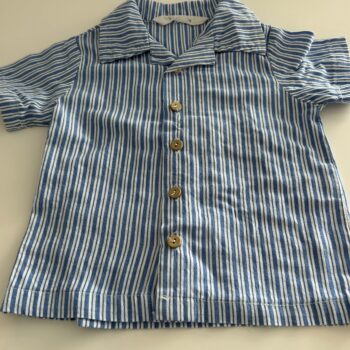 Button down 100% cotton top 12-18mnths