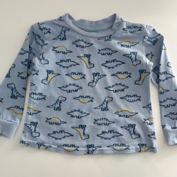 100% cotton dino top 6-12mnths