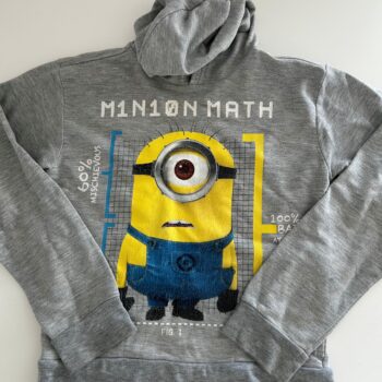 DESPICABLE ME Minion cotton hoodie 8-9yrs