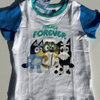 Friend forever BLUEY t-shirt 4-5yrs