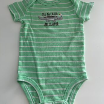 CARTERS cotton romper 3-6mnths