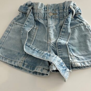 DENIM CO paper bag shorts 4-5yrs