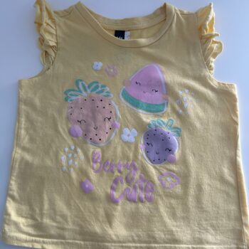 Printed cotton top 4-5yrs